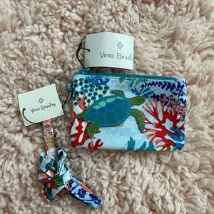 Vera Bradley Iconic Zip ID Case & Lanyard